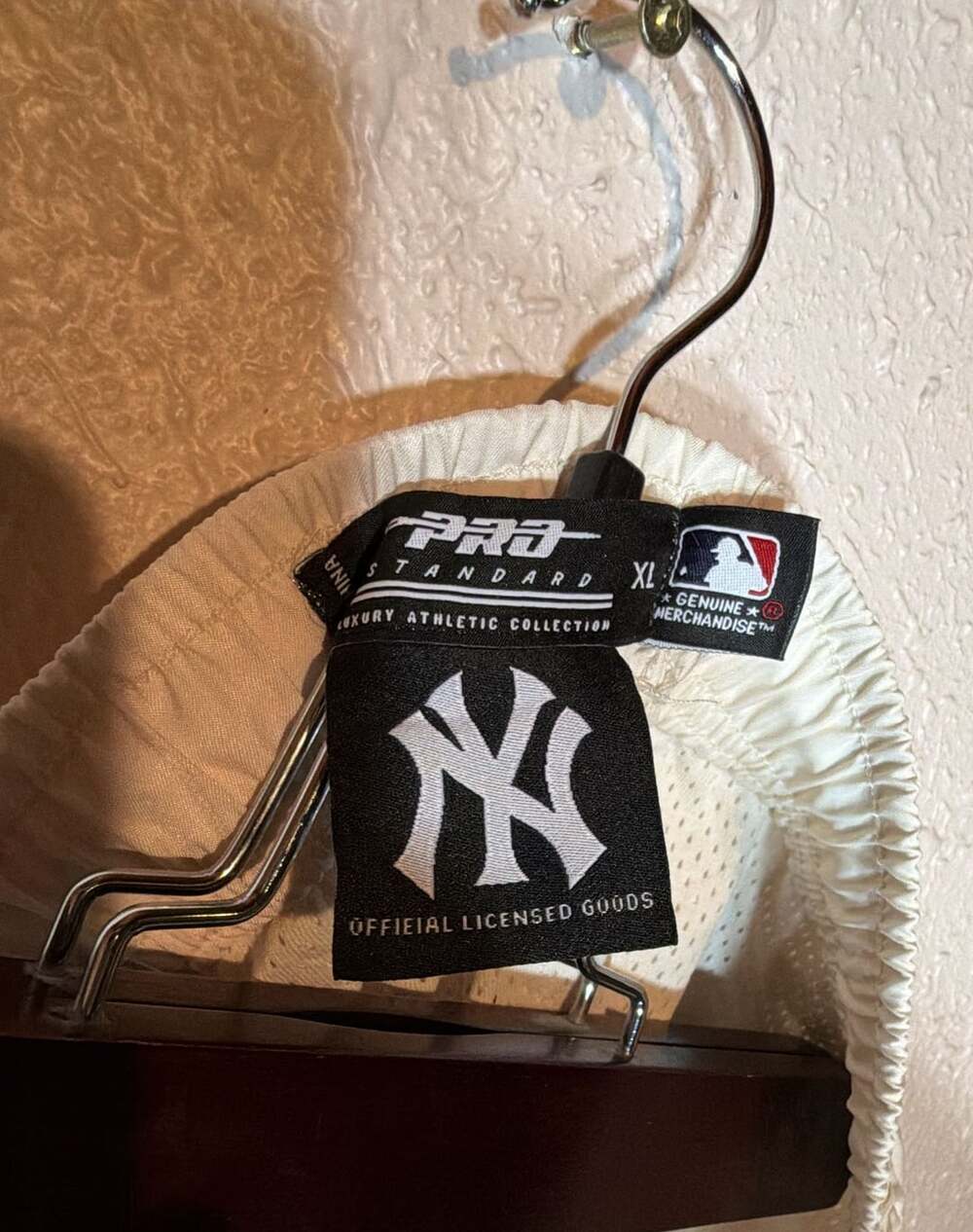 Pro Standard New York Yankees Shorts Size XL White MLB
